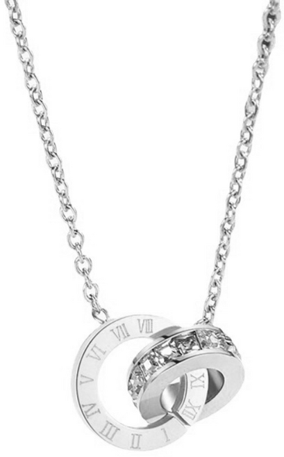 디아우드 14k 18k 로마 여자 금 목걸이 선물