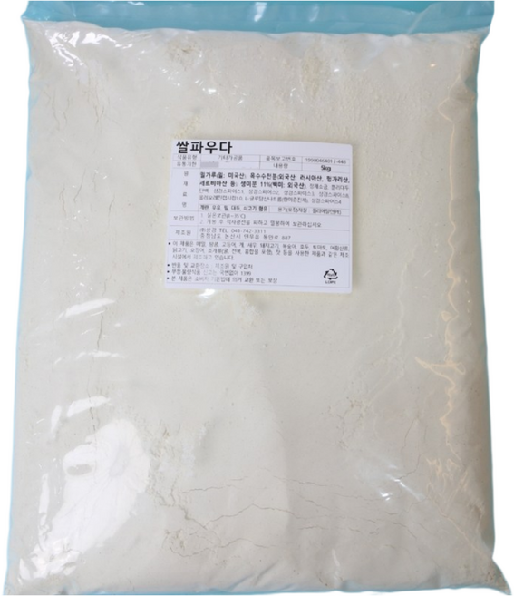 상경식품 곡물 치킨파우더 쌀파우더 5KG 후라이드 쌀통닭, 1개