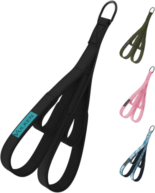 벌켄 그립 삼두 로프 24 & 17 트라이셉스 헬스 케이블 스트랩 본사직수입, 1개, 블랙 - 쿠팡
