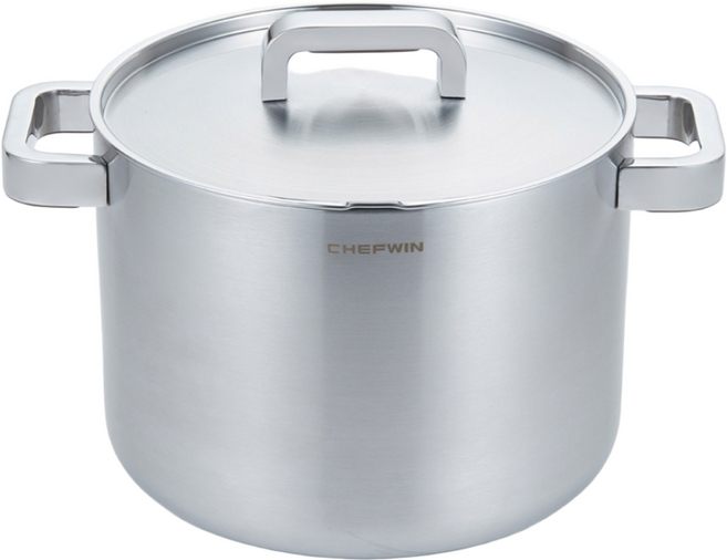 쉐프윈 인덕션용 통5중 스텐 곰솥냄비 대용량 육수냄비 24cm, 01_316STS 24cm 곰솥, 통5중 316스텐, 1개