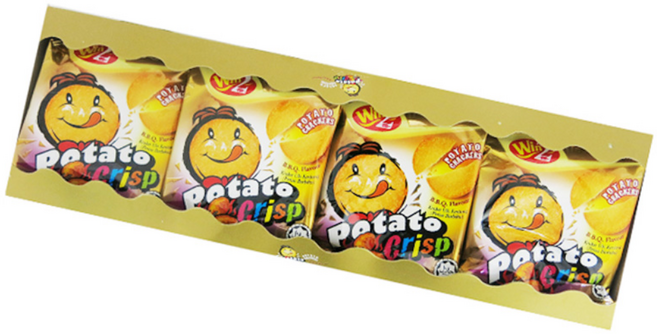 포테이토 크리스프 바베큐맛780g (15gx52개입) 대용량, 15g, 52개