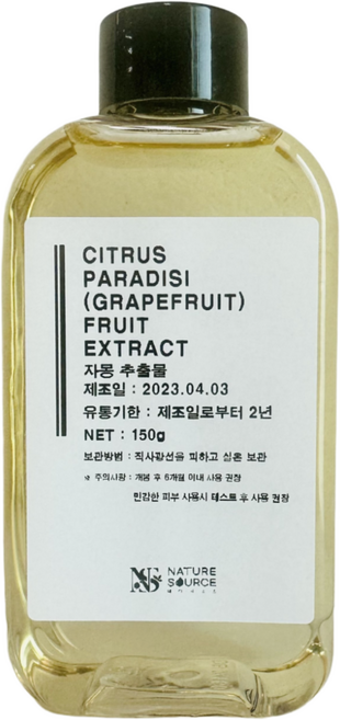 네이처소스 무방부제 자몽 추출물 원액, 500g, 1개