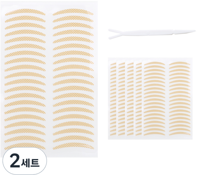 러비쉬 쌍커풀 테이프 240p, 2개, 라운드