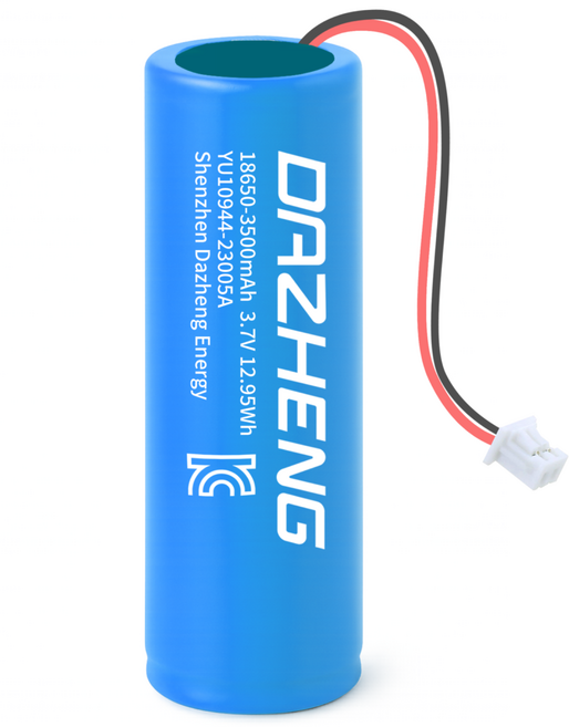 18650 리튬이온 배터리 충전지 3.7V 3500mAh, 1개, 1개입