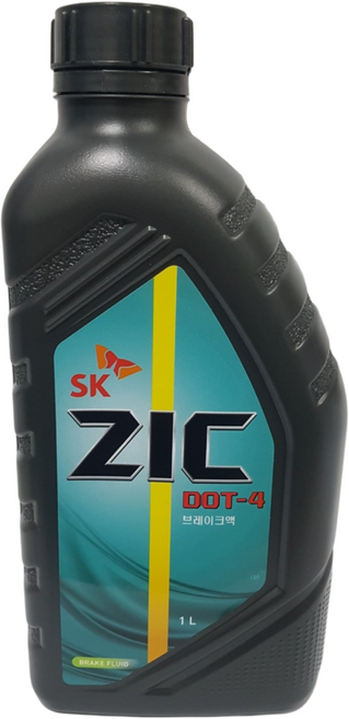 ZIC 브레이크액 DOT4 브레이크오일 1L, 1개, ZIC DOT4