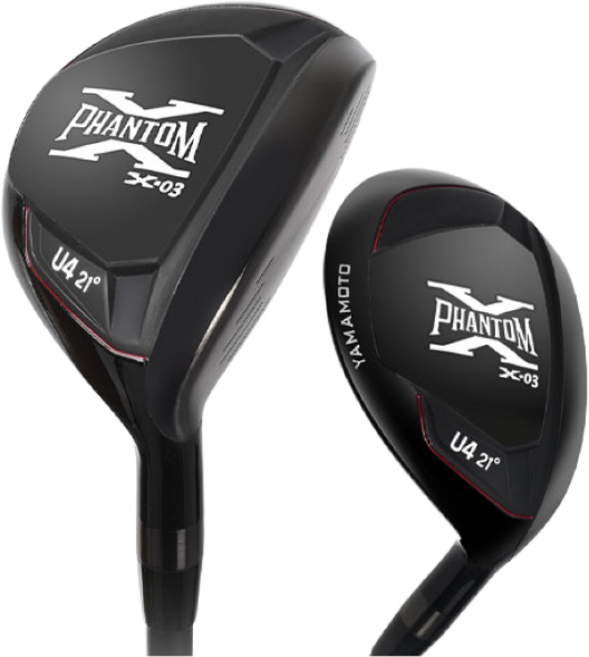 야마모토 팬텀 X-03 블랙 에디션 남성 유틸리티우드, 3번_18도_SR, SR, 18도