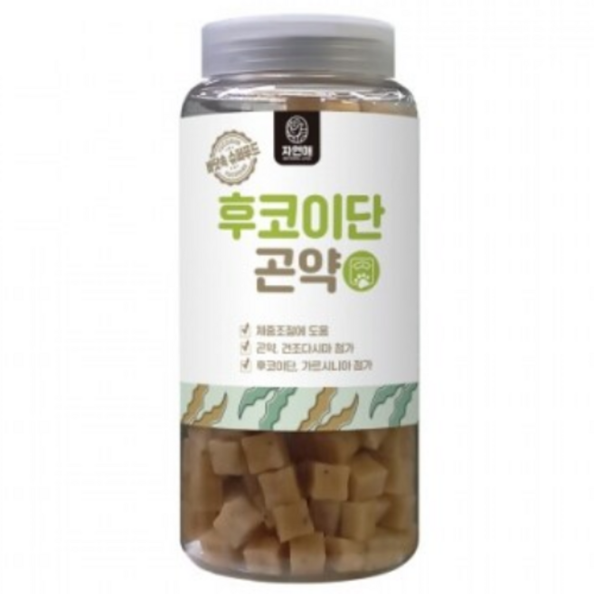 자연애보틀 후코이단 곤약다시마 520g 체중조절트릿, 1개