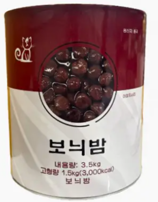 보늬밤 중국산 (고형량1.5kg), 1개, 3.5kg