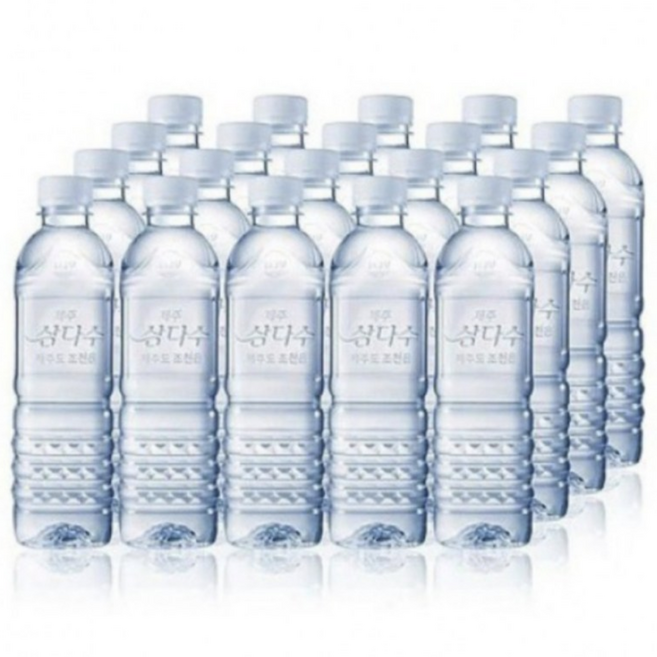 믿으니까 청정 제주 삼다수 그린 무라벨 500ml x 20개입 믿고 마시는 생수
