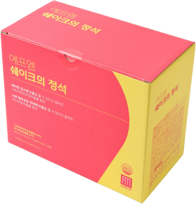 <<에프엠 쉐이크의 정석>식사대용 다이어트 2주플랜(1세트 15개입), 600g, 1세트