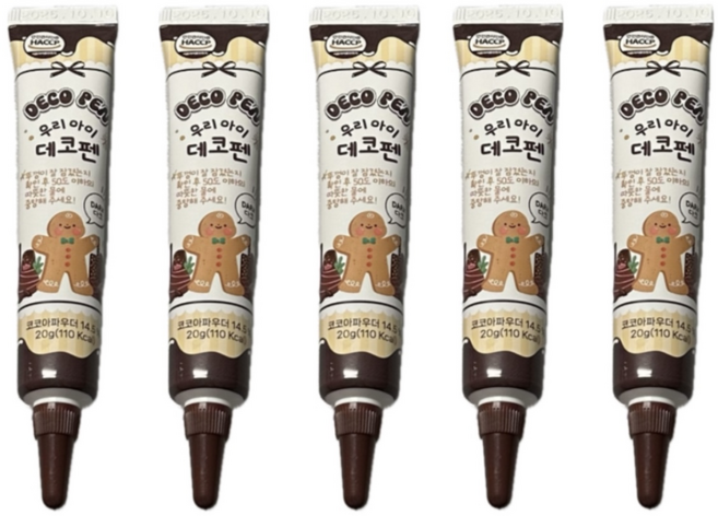 우리아이 데코펜 다크, 80개, 20g