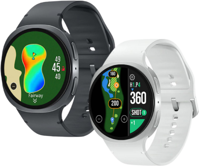 삼성 갤럭시 워치8 골프 40mm +스마트캐디 3년 이용권, 실버 40mm