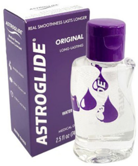 아스트로 글라이드 오리지널 아스트로 글레이드 겔 대용량 휴대용 의료기기, 74ml, 1개