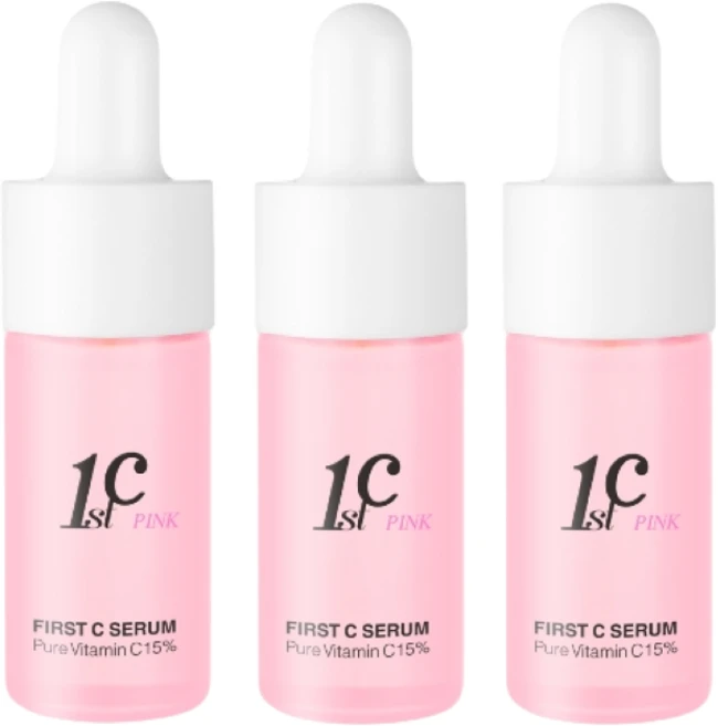 퍼스트씨 퍼스트씨 핑크 세럼 퓨어 비타민씨, 30ml, 1개 - 쿠팡