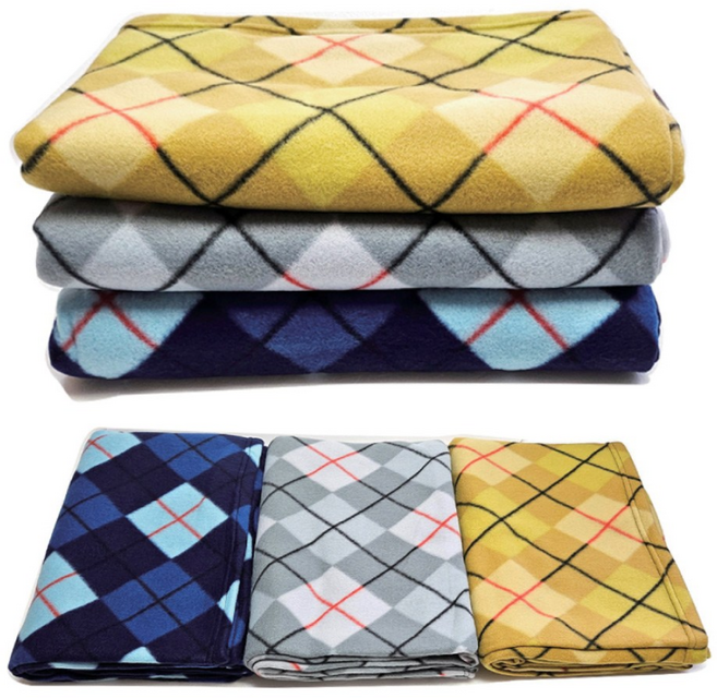 무릎담요 대형 일반형 2가지 세가지색상 개별포장 인쇄가능 자수가능