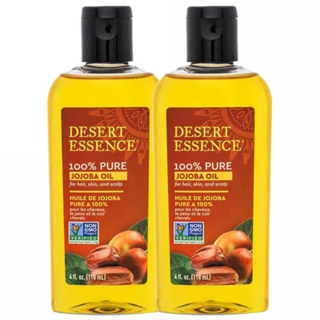 데저트에센스 100 퓨어 호호바오일, 118ml, 2개 - 쿠팡