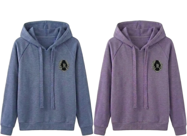 여성 간절기 후드 티 기모 빅사이즈 힙커버 루즈핏 오버핏 티셔츠 2종