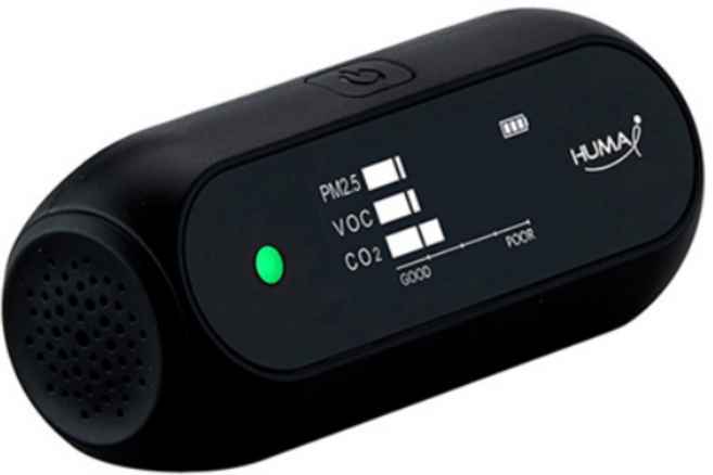 [휴마아이] 휴대용 초미세먼지 VOC 이산화탄소 측정기 HI-150, 1개