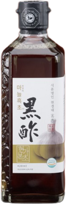 현경태 명인 마늘흑초 420ml, 1개