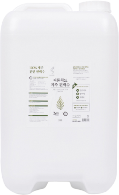 숲에서 탈취제 편백오일 함유 피톤치드 제주 편백수 20L, 1개