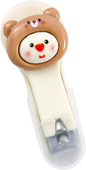 가정용 동물 손톱깎이 260, 2개, 아이보리/노랑