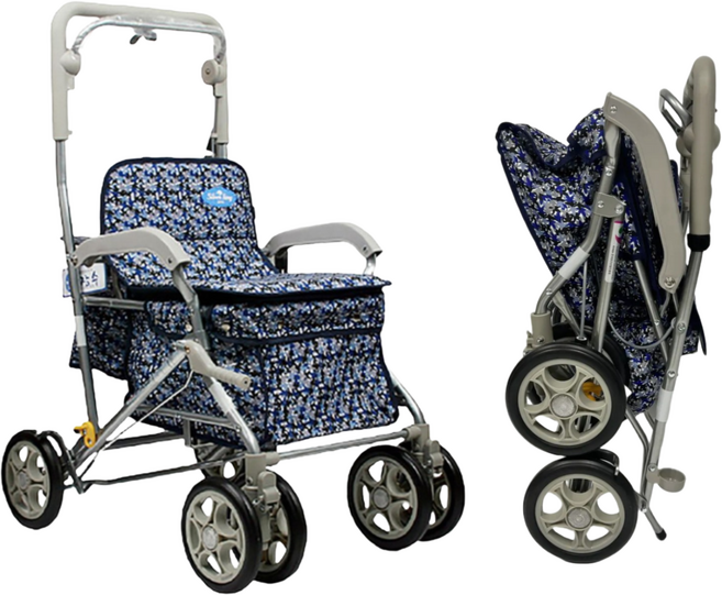 국산 노인 어르신 할머니 어른 보행기 걸음보조기 유모차 실버카 보행보조기 워커, 1개