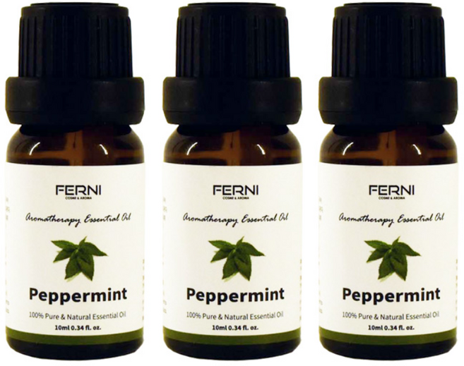 페르니 페퍼민트 천연아로마 에션셜 오일3+1, 4개