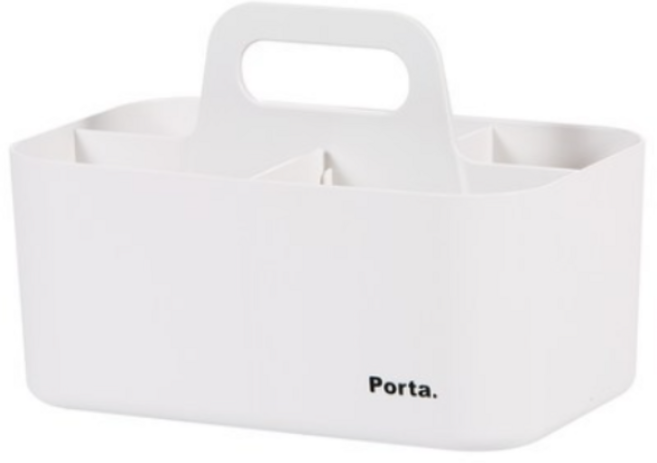 마이룸 포르타 컴팩트 수납정리용품, 아이보리색, 1개