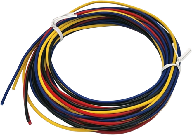 이음케이블 국산 1015 AWG24 케이블 총 16M 재단 판매 컬러케이블 내부 땜 단자 터미널 케이블 (4컬러 * 2M * 2ea 씩), 적색, 1세트