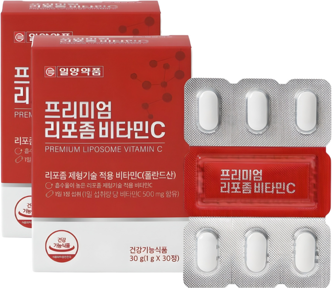 일양약품 프리미엄 리포좀 비타민C, 2개, 30정