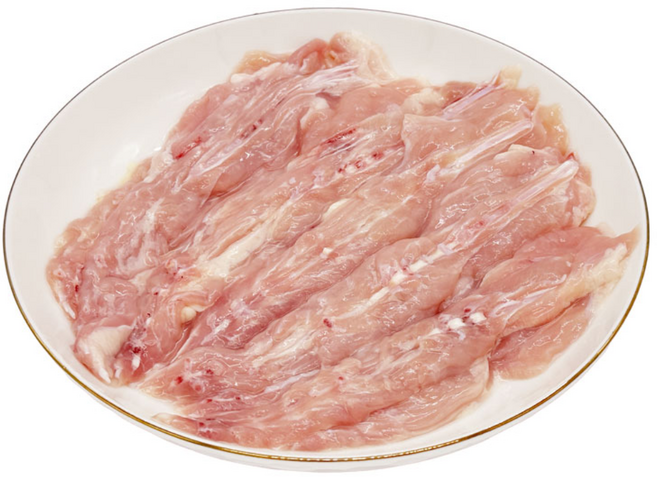 [컴닭] 식탁물가안정가 100% 국내산 닭특수부위 뼈없는 닭목살 냉동 1kg, 5개