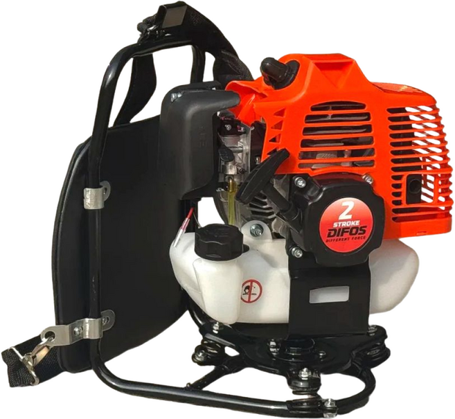 디포스 강력한 엔진 예초기 2행정 52cc 벌초 제초 잔디잡초 제거기, 1개