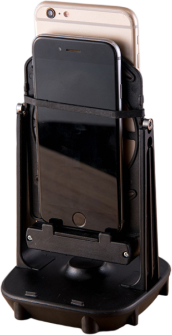 포켓몬고 캐시워크 자동걷기 기계 오토워킹 머신 핸드폰 만보기 무소음 베어링 S002, 블랙, 1개