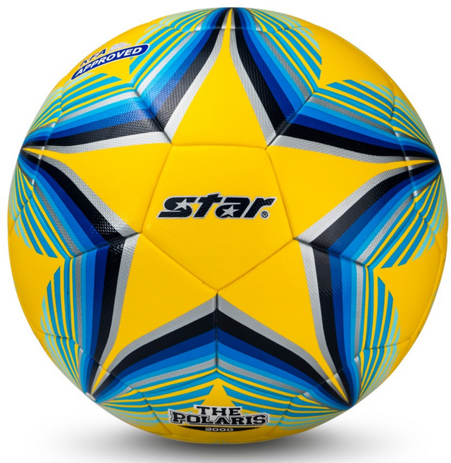 스타스포츠 축구공 더 폴라리스 2000 5호 4호 화이트 노랑, 노랑5호(SB235TB-05)