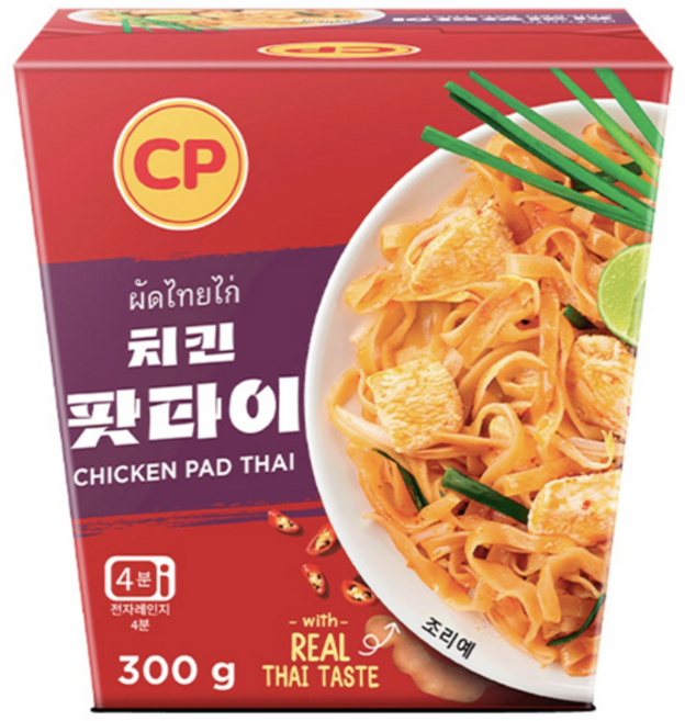 CP 치킨팟타이, 300g, 4개