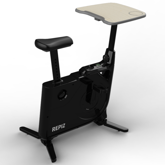 래피즈 테이블형 원더 바이크 미니 접이식 실내 자전거 - 미드나잇 블랙