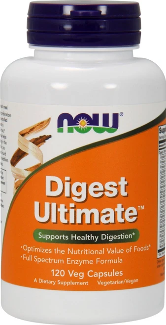 나우푸드 다이제스트 얼티메이트 베지 캡슐, 120정, 1개 - 쿠팡