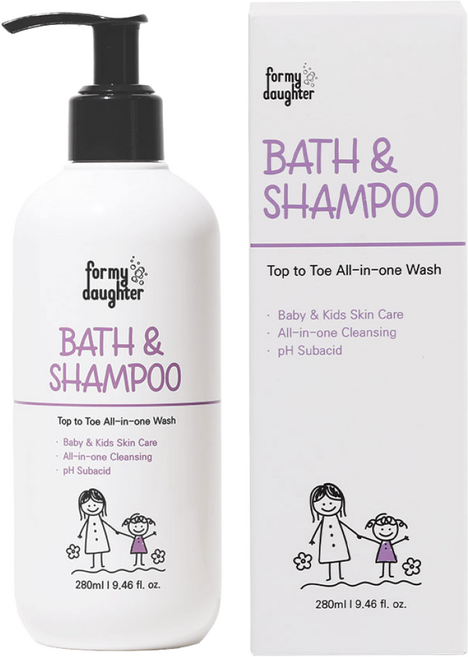 포마이도터 저자극 베이비 바스 & 샴푸 280ml 1개
