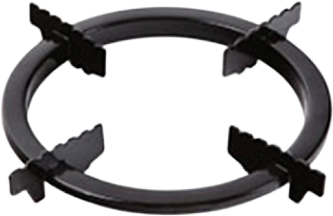 국내 생산 1구렌지 낮은 삼발이(범랑로스타), 1개