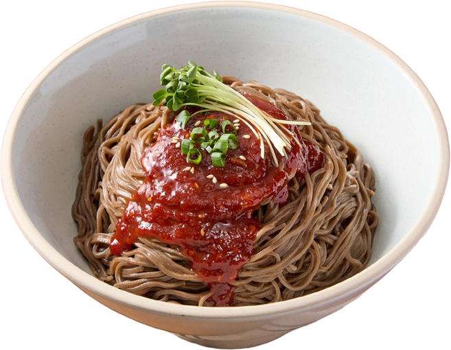 [신선하랑] 시원한 전통 생 메밀소바 냉모밀 메밀국수 비빔소바 6인분 10인분, 6개, 150g