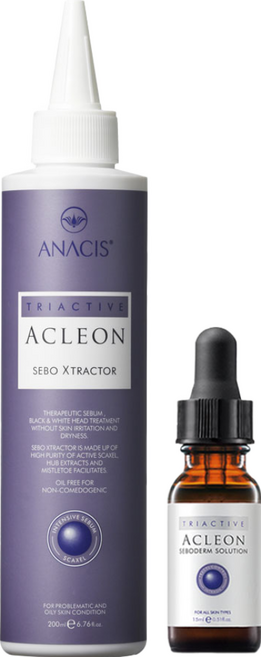 아클레온 블랙헤드 피지녹이는제품 모공 피지 연화제 앰플 2종, 1개, 215ml