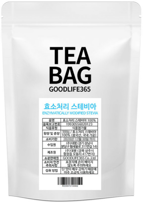 굿라이프365 효소처리 스테비아 100% 150g 국내가공, 1개
