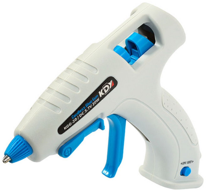 케이디와이 무선 충전식 글루건 KGG-60, 1개