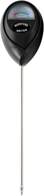 가든인 토양수분측정기 화분습도 식물 습도계 흙 수분테스트기, 블랙