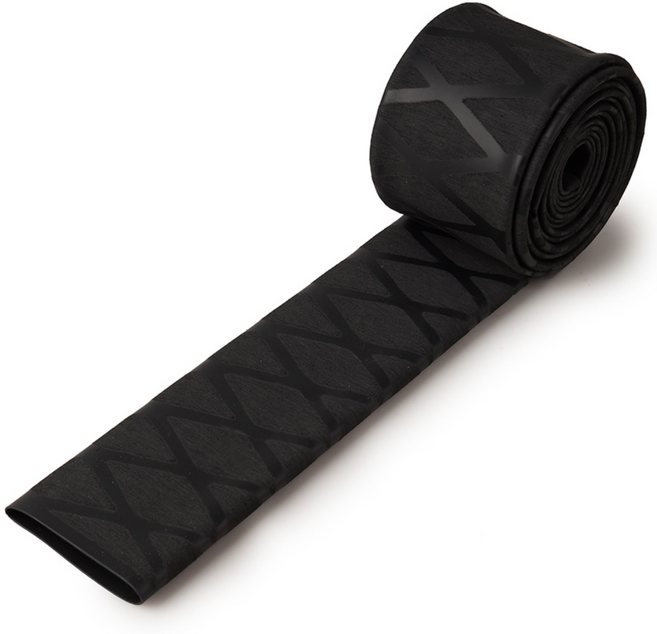 열 수축튜브 35파이 1M 다용도 낚시대 그립 논슬립 손잡이 그립, 1개, 블랙x35파이x1M