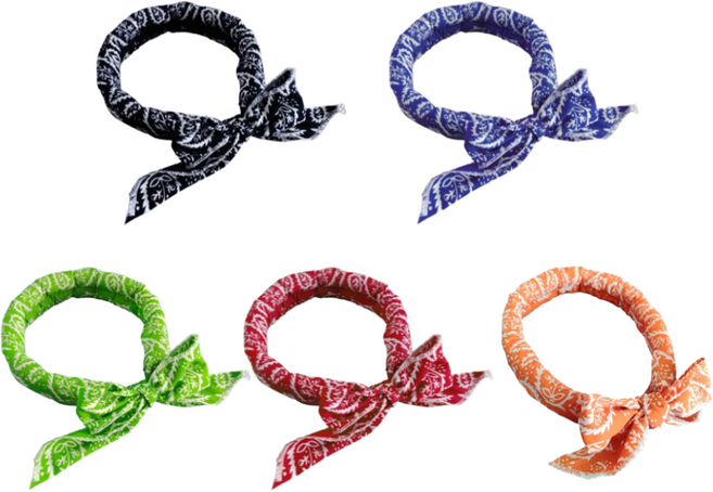 옹핏 아이스 쿨스카프 냉스카프 5개 세트