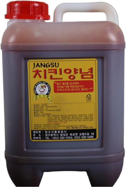 장수식품 양념 치킨소스 10KG, 4개