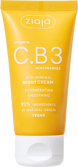 지아자 비타민 C.B3 미백 잡티 수분크림 기미 수면팩 나이트크림, 50ml, 1개