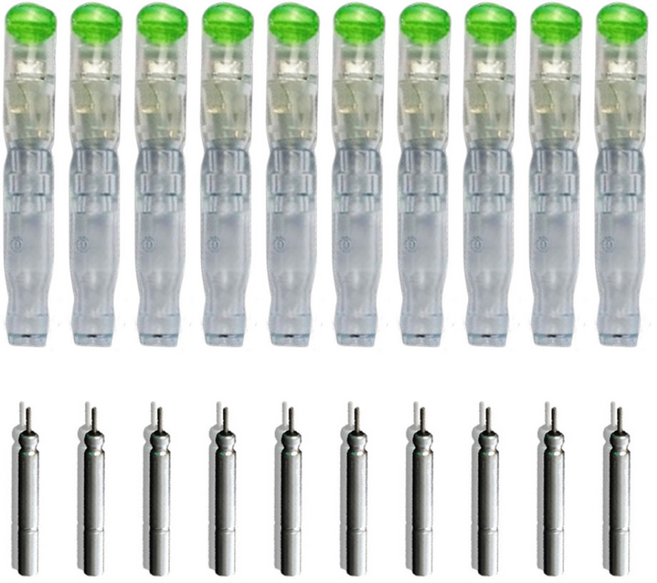 [영라이트] 줄보기 캐미 10개입 배터리 세트, 10개