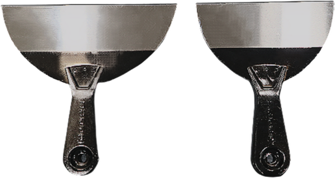 필르미 인테리어필름공구 시트지공구 반달 철헤라 빠데헤라 소형 대형, 1개, 반달헤라(대형)